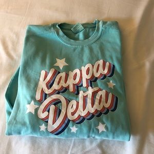 Comfort Colors Kappa Delta Crew Neck